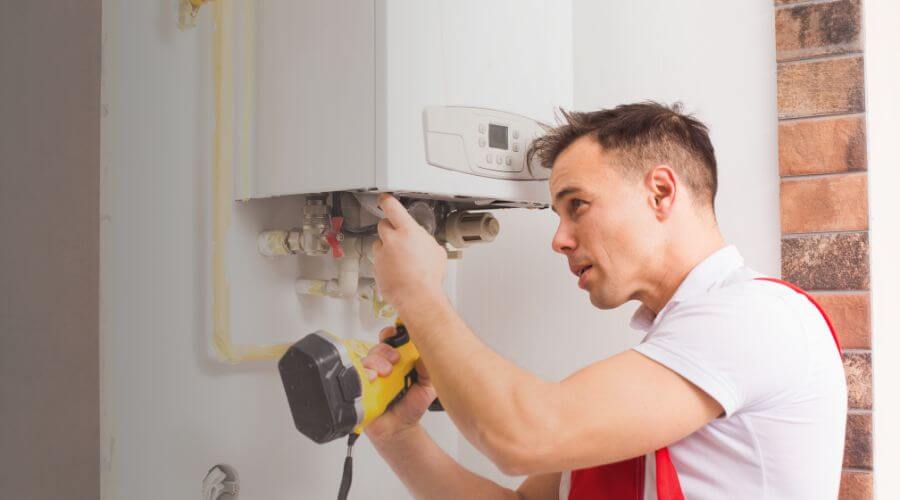 Local tankless water heater installation in Hiawatha, WV